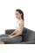 Масажна подушка NAIPO Back and Neck (Ultra soft Plush Fabric) для спини та шиї з підігрівом та функцією масажу Шиатцу MGP 129M