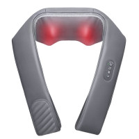Масажер NAIPO oCuddle Plus Shiatsu Rechargeable Massager для плечей та шиї з вібрацією та додатковою функцією масажу Шиатцу oCuddle-P1